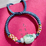 The Prosperity Drum – Burmese Jade String Bracelet